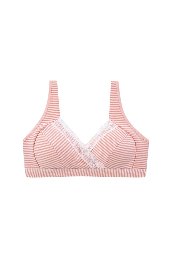Wave Point Strapless Bras for Women,Full Coverage Shelf One Piece Seamless Bra Non-Slip Anti-Sagging Seamless Bralettes Lightweight Suitable Corset Training Yoga Bra