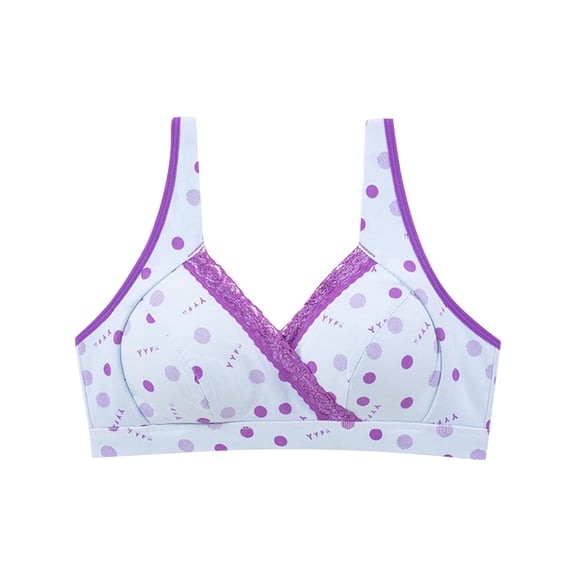 Wave Point Strapless Bras for Women,Full Coverage Shelf One Piece Seamless Bra Non-Slip Anti-Sagging Seamless Bralettes Lightweight Suitable Corset Training Yoga Bra