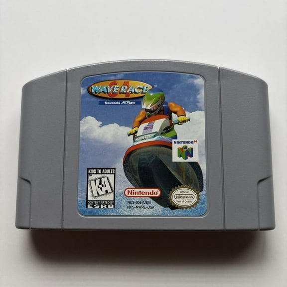 Wave Race 64 Racing Game Cartridge for N64 Console (US Version, 1996)​​