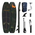 thumbnail image 1 of Wave Recon Inflatable Stand Up Paddleboard | Premium SUP with Anti-Air Leaking Design, Non-Slip Deck, and Complete Accessories | 10'4ft | Green, 1 of 6