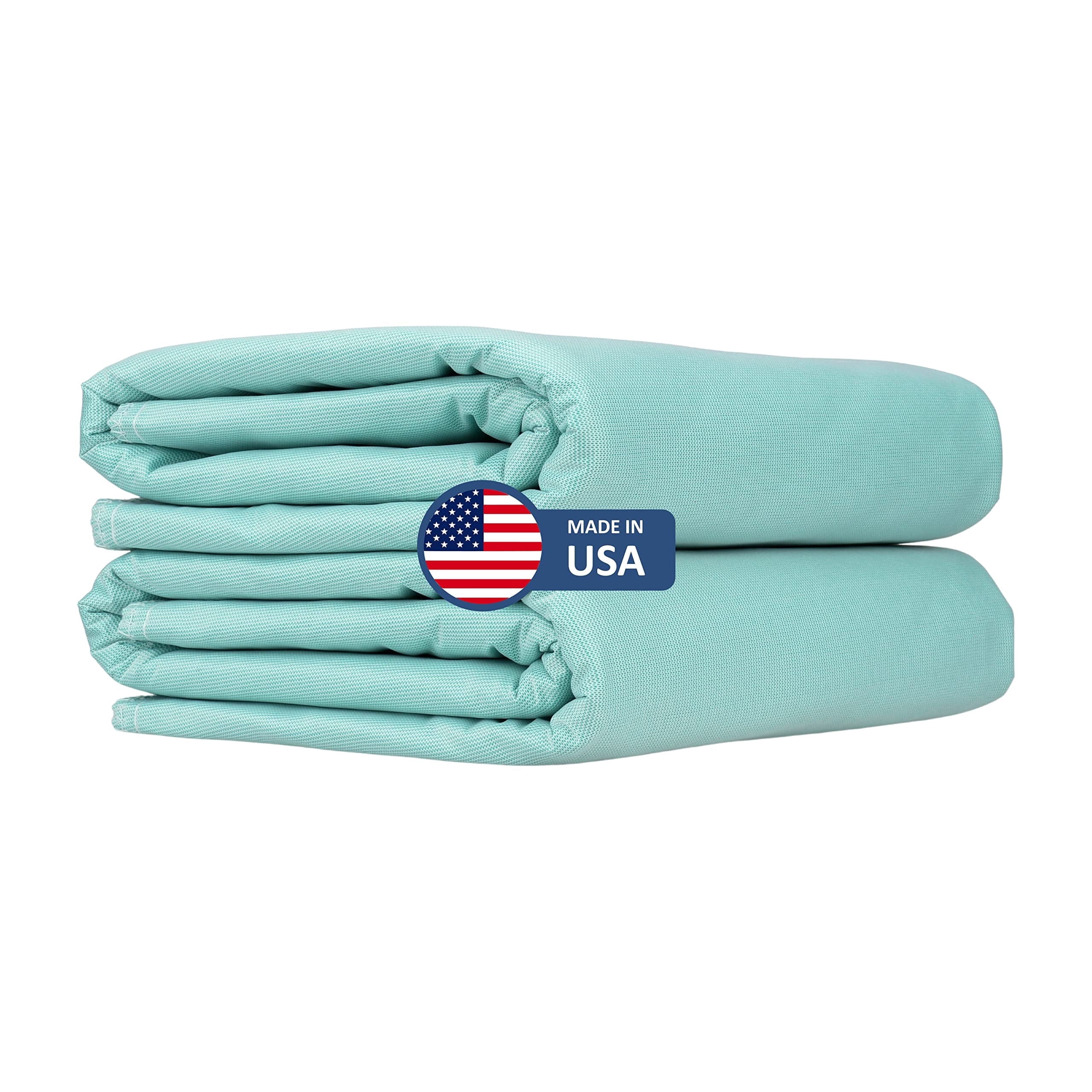 Wave Reusable Washable Incontinence Bed Pads, Large 34" x 36", Pack of 2