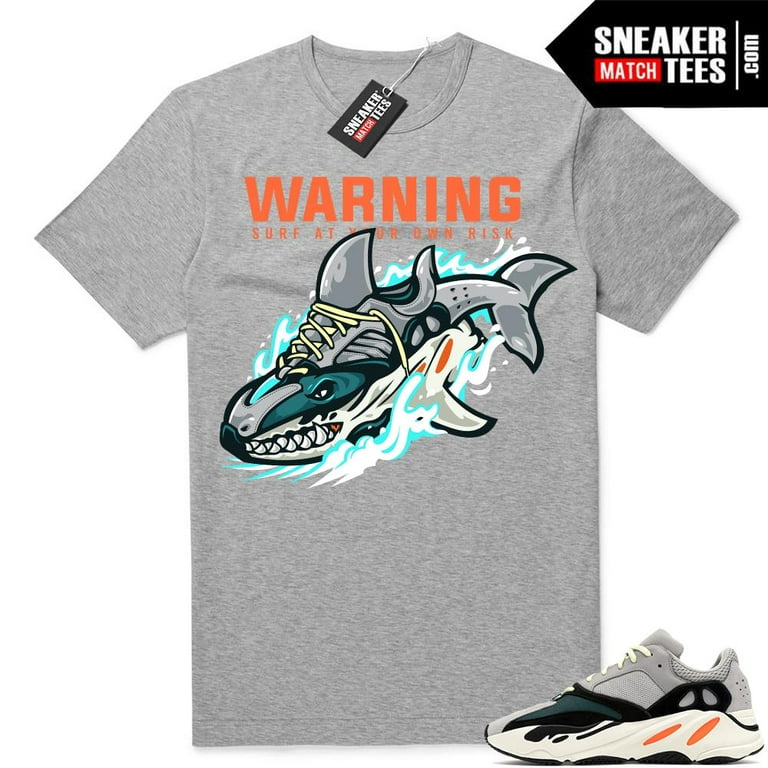 Wave Runner 700 shirt to match Wave Runner Shark Heather Grey Tee