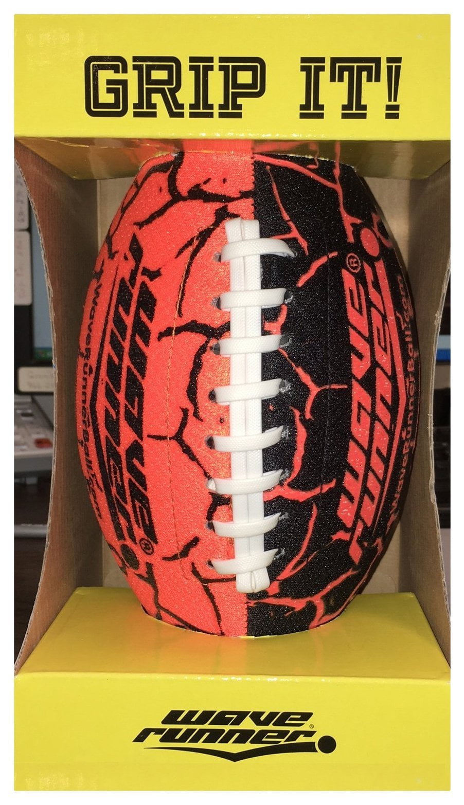 Wave Runner Grip It Football Orange Walmart