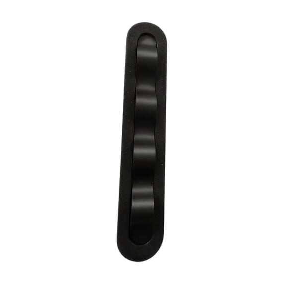 Wave-Shaped Wall Mount Eyewear Holder for Sunglasses Glasses Entryway Bedroom Display Organization Rack Stand Black