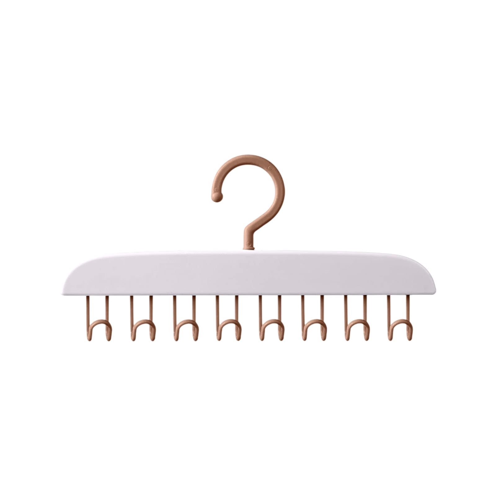 Wave Clothes Rack Wave Shaped Wall Mounted Drying Rack, 8 Hook No Drill Clothes Hanger ...