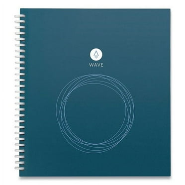 Wave Smart Reusable Notebook, Dotted Rule, Blue Cover, 9.5 X 8.5, 40 Sheets | Bundle of 2 Each