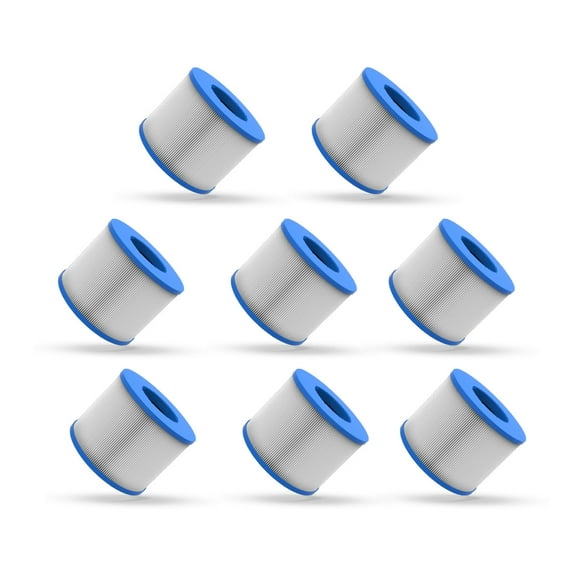 Wave Spa Hot Tub Filter Cartridges | Replacement Filters for Hot Tubs Purchased between 2016-2019 - Pack of 8
