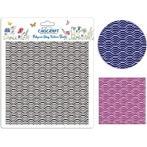 Wave Texture Background Silicone Texture Stamp Polymer Clay Molds DIY Clay Texture Tools