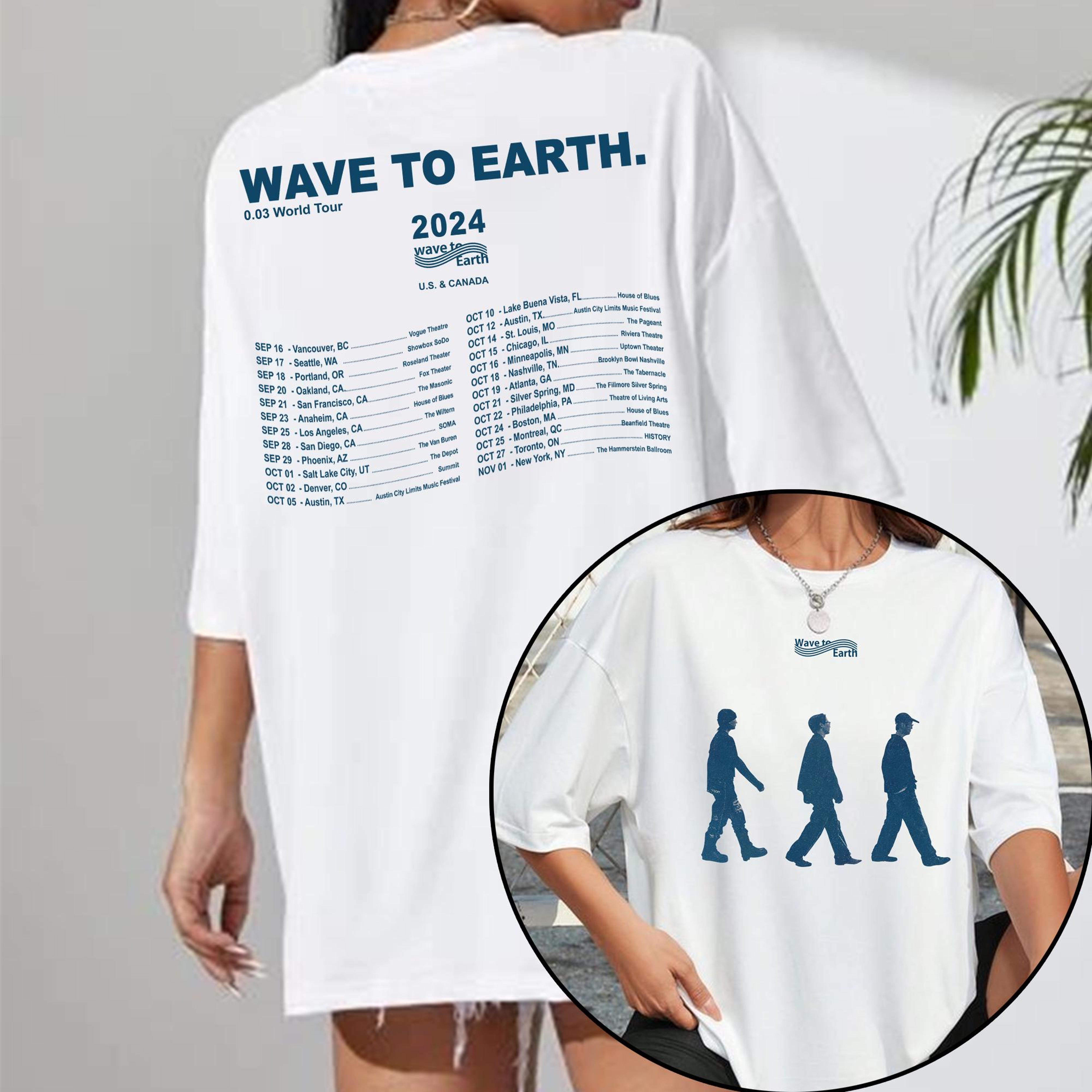 Wave To Earth 0.03 Tour 2024 TShirt, Wave To Earth Kpop Merch, Wave To
