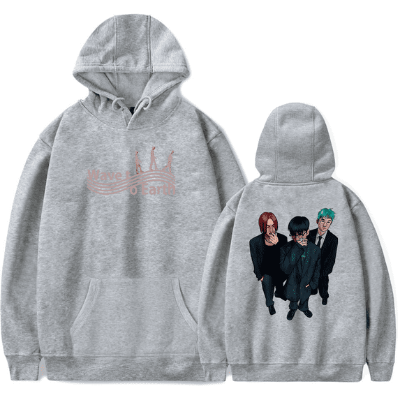 Wave To Earth Merch Pullover Men Ladies Fahsion Hooded Tacksuit Unisex Boys Girls Cool Hip Hop Hoodie XXS-4XL
