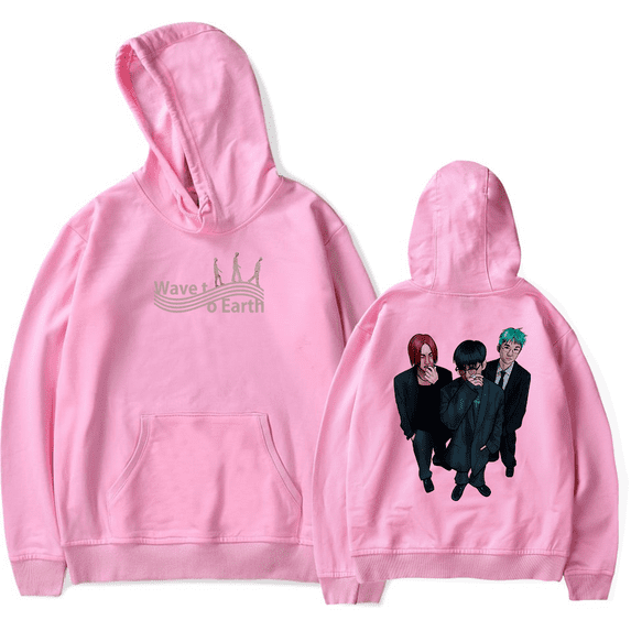 Wave To Earth Merch Pullover Men Ladies Fahsion Hooded Tacksuit Unisex Boys Girls Cool Hip Hop Hoodie XXS-4XL