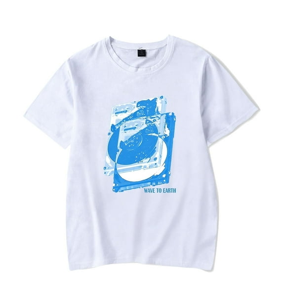 Wave To Earth Merch T-Shirt Tee Men Women T-Shirt Unisex Men Women Cool Short Sleeve Shirt Summer Clothes