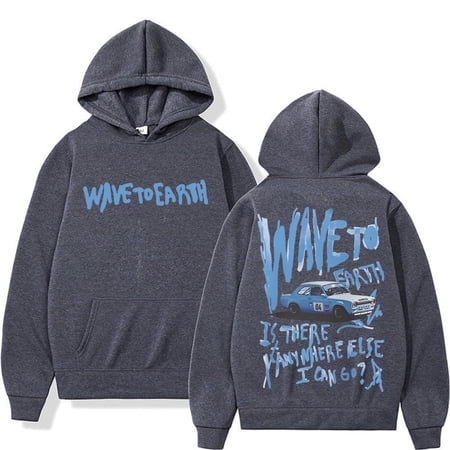 Wave To Earth Merch Tour Album Hoodie Men Women's Clothing Fashion Hip Hop Vintage High Quality Hooded Sweatshirt