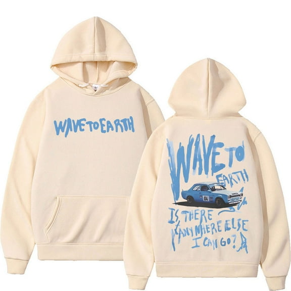 Wave To Earth Merch Tour Album Hoodie Men Women's Clothing Fashion Hip Hop Vintage High Quality Hooded Sweatshirt