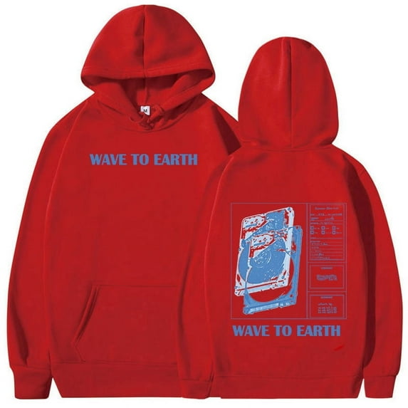 Wave To Earth Merch Tour Album Hoodie Men's Women Hip Hop Fashion Pullover Sweatshirt Kpop Clothing Oversized Hoodies
