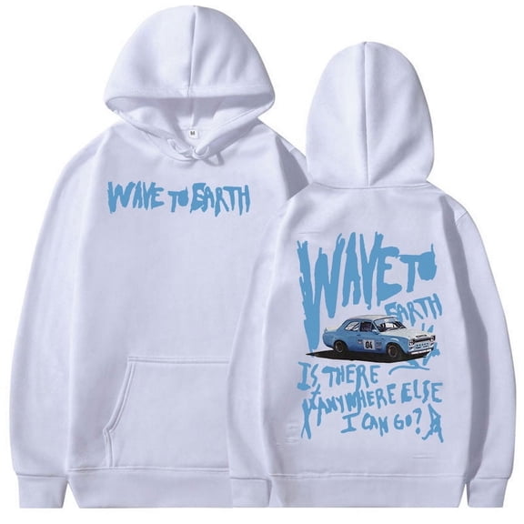 Wave To Earth Merch Tour Hoodie Men Women Hip Hop Retro Pullover Sweatshirt Casual Fashion Oversized Hoody Streetwear