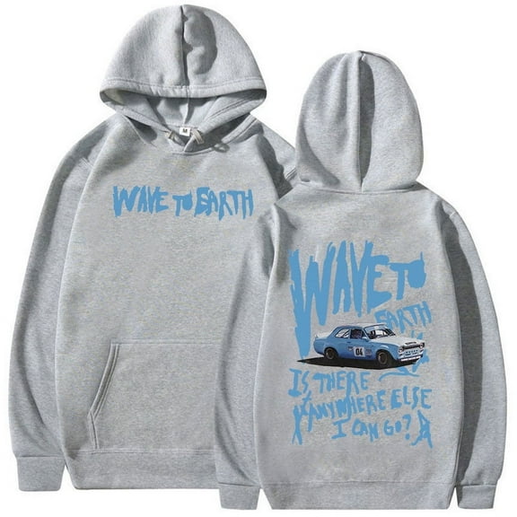 Wave To Earth Merch Tour Hoodie Men Women Hip Hop Retro Pullover Sweatshirt Casual Fashion Oversized Hoody Streetwear