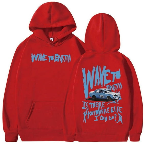 Wave To Earth Merch Tour Hoodie Men Women Hip Hop Retro Pullover Sweatshirt Casual Fashion Oversized Hoody Streetwear