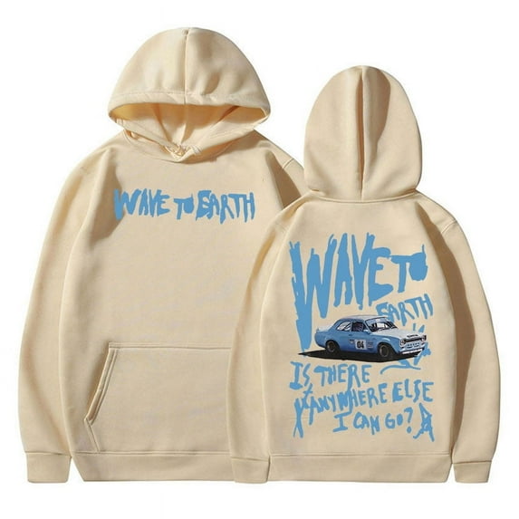 Wave To Earth Merch Tour Hoodie Men Women Hip Hop Retro Pullover Sweatshirt Casual Fashion Oversized Hoody Streetwear
