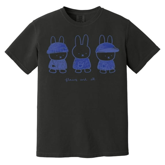 Wave To Earth Miffy Rabbit Graphic Korean Indie Music Comfort Color T-Shirt
