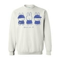 thumbnail image 1 of Wave To Earth Miffy Rabbit Graphic Korean Indie Music Sweatshirt, 1 of 3