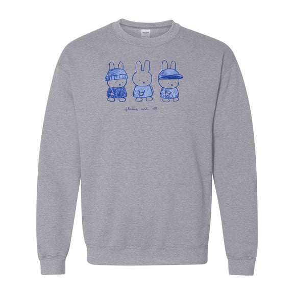 Wave To Earth Miffy Rabbit Korean Style K-Indie Music Sweatshirt