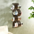 thumbnail image 1 of Wave Wall Mount Magazine Rack, 1 of 9