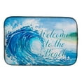 thumbnail image 1 of Wave Welcome Dish Drying Mat, 1 of 7