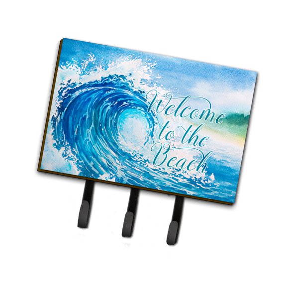 Wave Welcome Leash or Key Holder