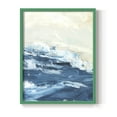 thumbnail image 1 of Wave after Wave I Framed Print in Green Solid Wood 8 x 10 Framed Print, 1 of 6