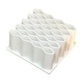 thumbnail image 1 of Wave-shaped Storage Rack for Medicines and Ointments - Desktop Organizer with Compartments for Glue, Tubes, Lipsticks, and Small Cosmetic Items, 1 of 6