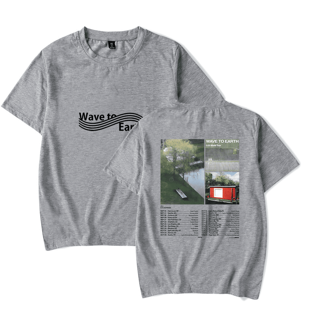Wave to Earth Merch 0.03 World Tour T-shirt t shirt Men