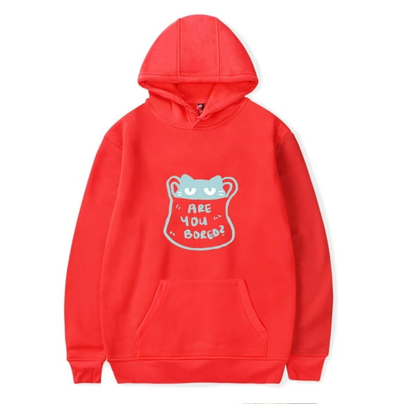 Wave to Earth Merch Cat Are You Bored? 0.03 World Tour Hoodie Fashion Band Winter Hoodies Men Women Long Sleeve Sweatshirt Pullover Top