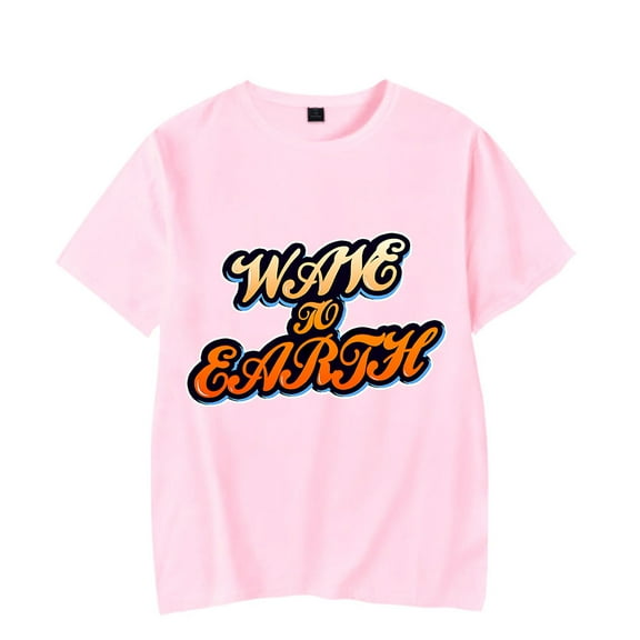 Wave to Earth Merch Monogram T-shirt Fashion Band t shirt Men Women Short Sleeve Tee Crewneck Top