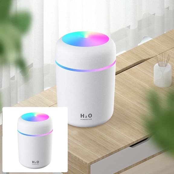 WaveBox 300ml Ultrasonic Aromatherapy Aroma Essential Oil Diffuser Quiet Air Humidifier for Car, Office, Bedroom
