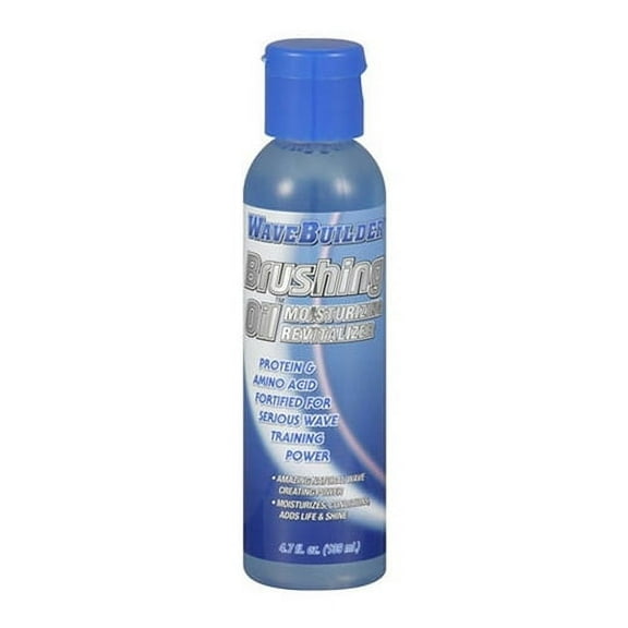WaveBuilder Brushing Oil Moisturizing Revitalizer, 4.7 Oz, 2 Pack