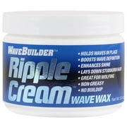 WaveBuilder Ripple Cream Moisturizing Scalp Care Jar Hair Styling Wax, 5.4 oz