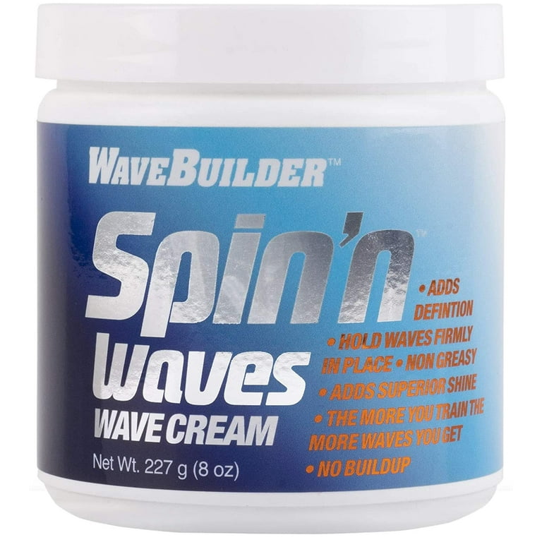 WaveBuilder Spin'n Waves Hair Styler Holding Cream, 8 oz - Walmart.com