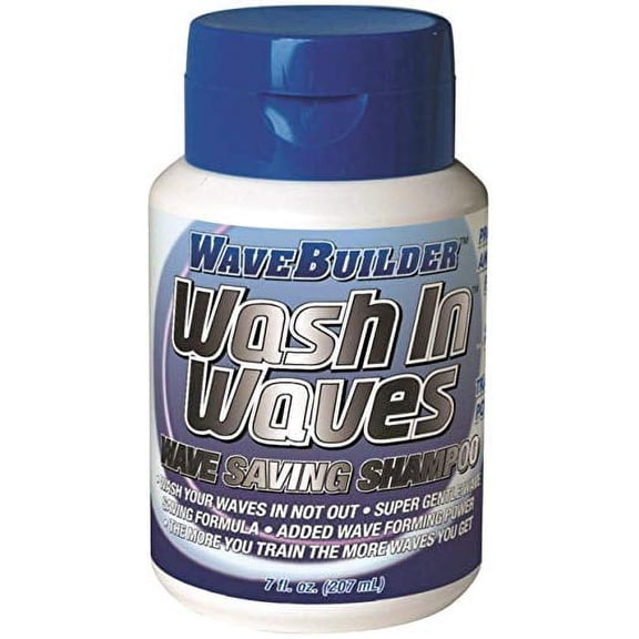 WaveBuilder Wash In Waves Shampoo, 7 oz