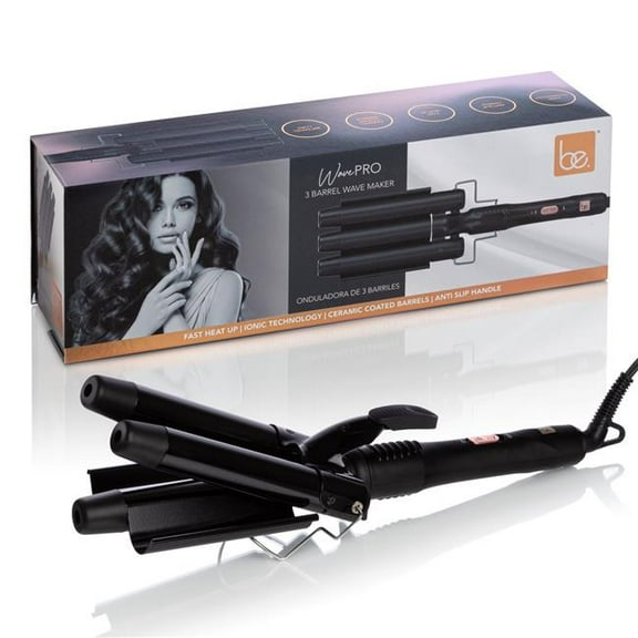 Be. WavePro 3-Barrel Waver | Black