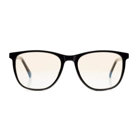 Wavebalance "Parker" Blue Light Reducing Computer and Device Glasses, Black, One Size