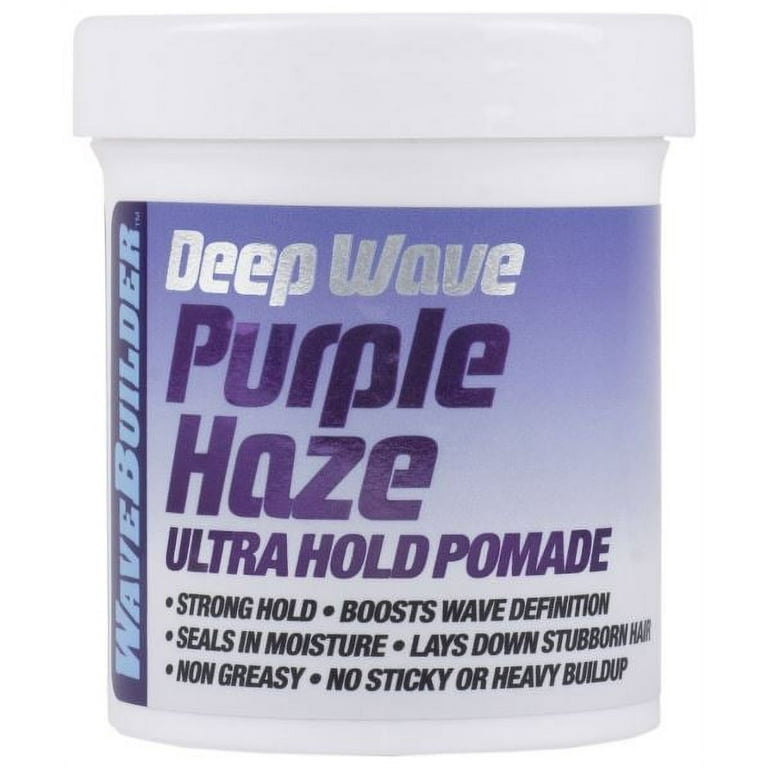 WAVEBUILDER Deep Wave Purple Haze Ultra Hold Pomade (3oz) WAVEBUILDER Deep Wave Purple Haze Ultra Hold Pomade (3oz)
