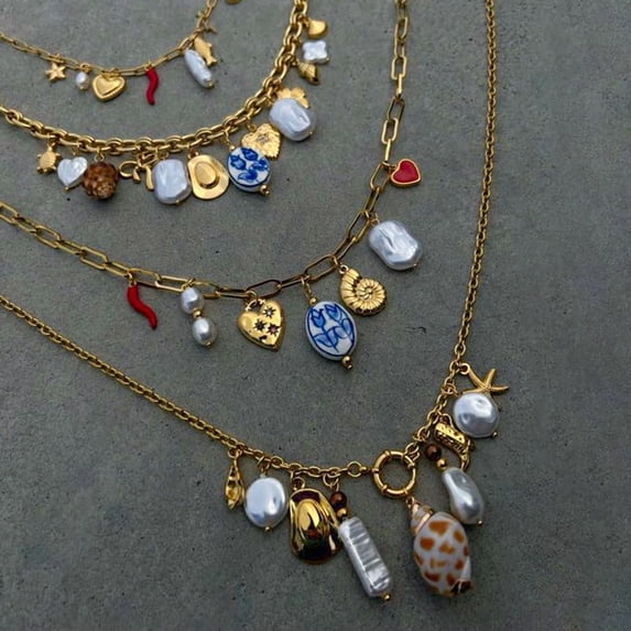Wavecrest Ocean-Inspired Necklace