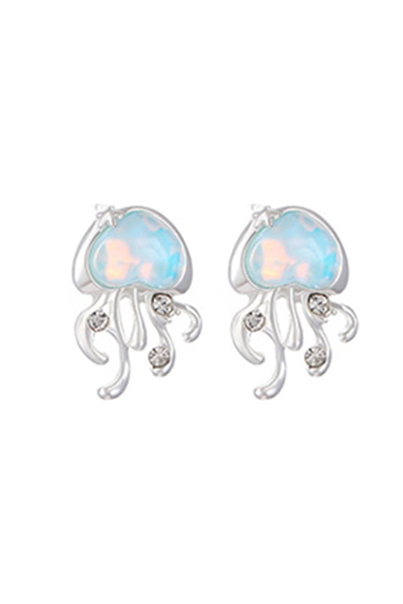 Waved Inspired Clip On Earrings for Sensitive Ears Portable Starfishes Seashelles Jewelry Accessory Ear Cuff Pair