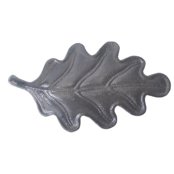 Waved Shaped Iron Leaf Door Stoppers Decorative Windproof Home Accessory