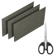 Uxcell Waveguide Cover 6"x4"x0.006" Mica Sheet Mica Plates High Temperature 1050  Microwave Oven Repair Parts with Scissor 3Pcs