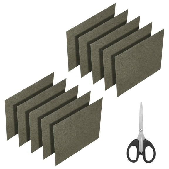 Waveguide Cover, 6"x6"x0.006" Mica Sheet, Mica Plates High Temperature 1050 Microwave Oven Parts 10 Pcs