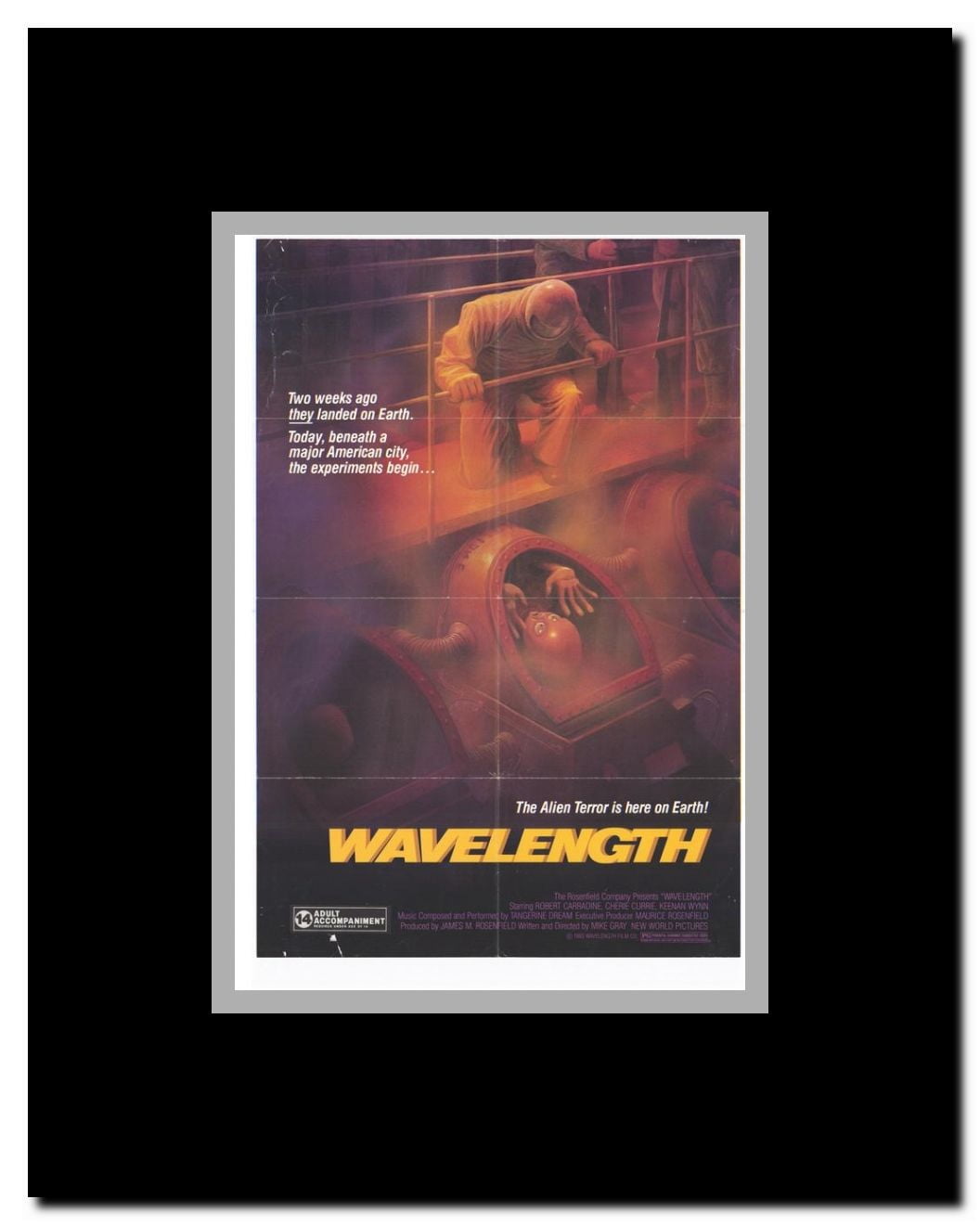 Wavelength Framed Movie Poster
