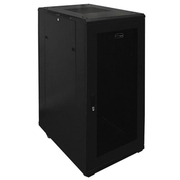 Wavenet 3011-N 40 in. 27U Standing Server Cabinet, Black