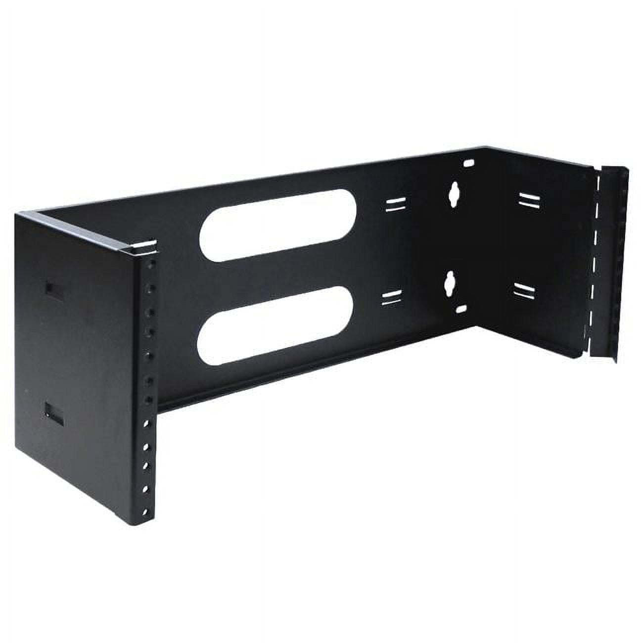 3047N 6 in. Steel 4U Wall Mount Hinged Bracket or Four Space
